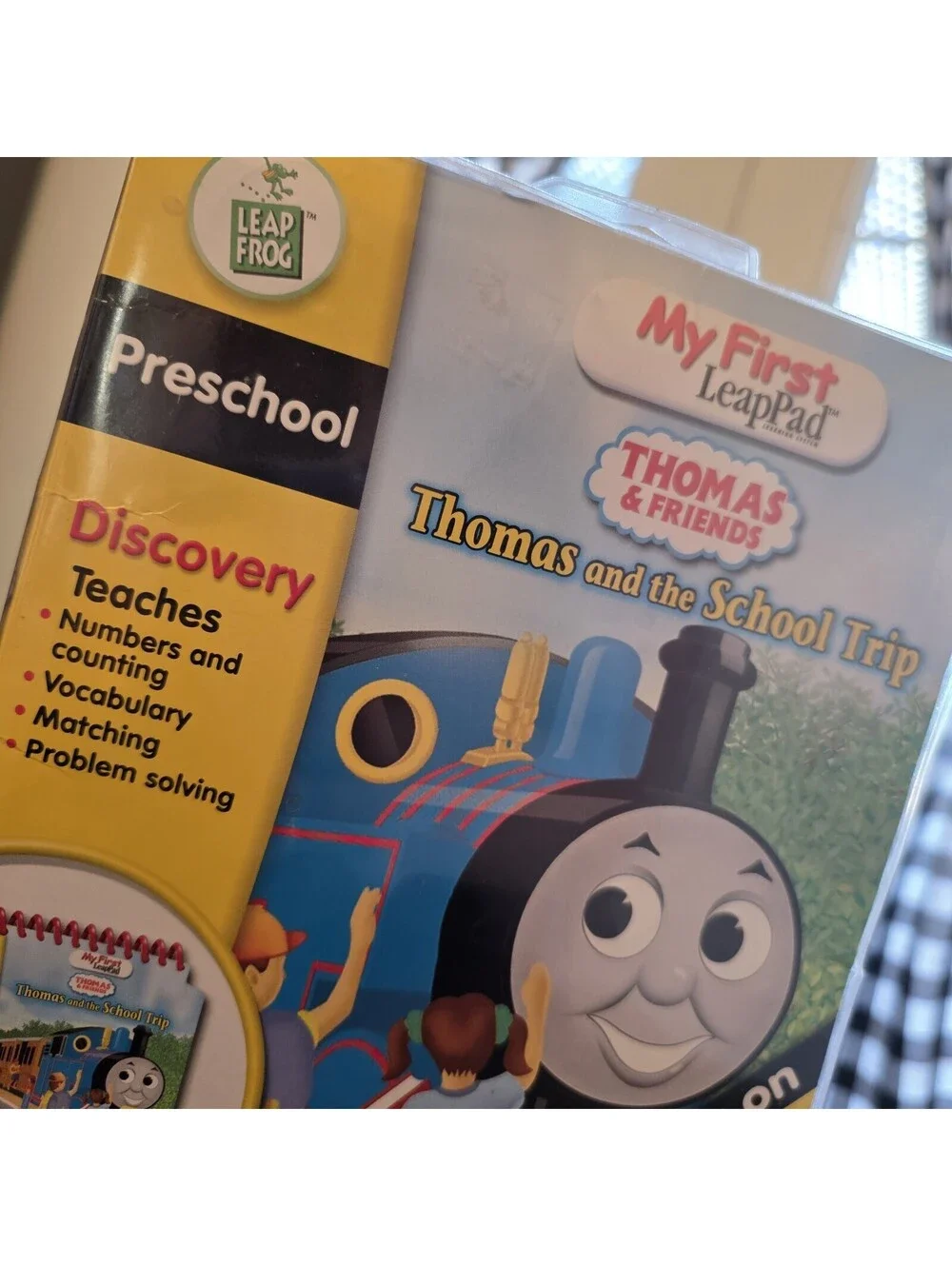 LeapFrog My First LeapPad Thomas School Trip And The Wiggles Book Cartridge Lot